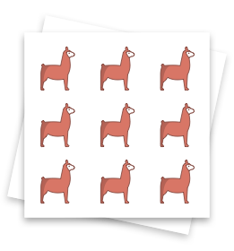 Label-Llama-Stickers-Sheets