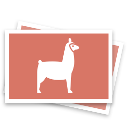 Label-Llama-Rectangle-Stickers